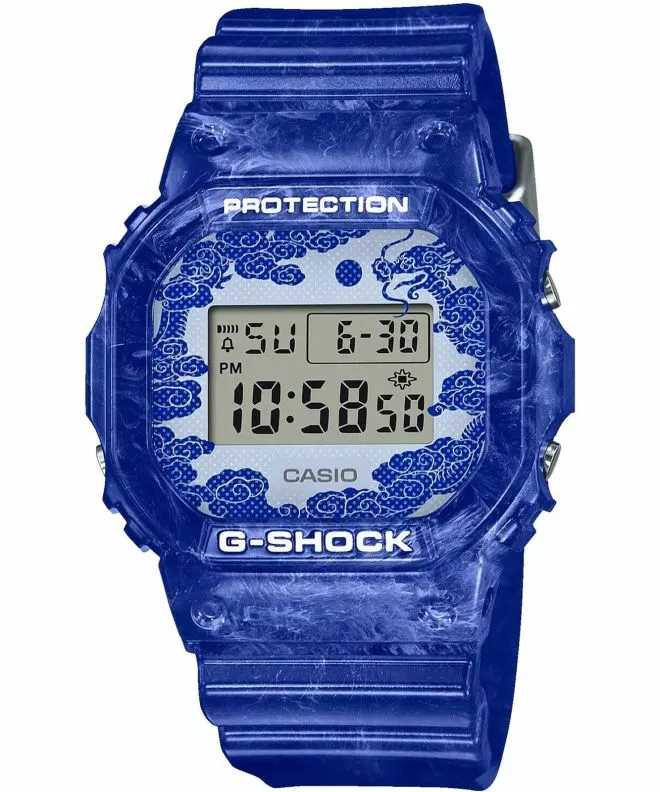 Orologio Unisex Casio G-Shock Original Blue and White Pottery DW-5600BWP-2ER