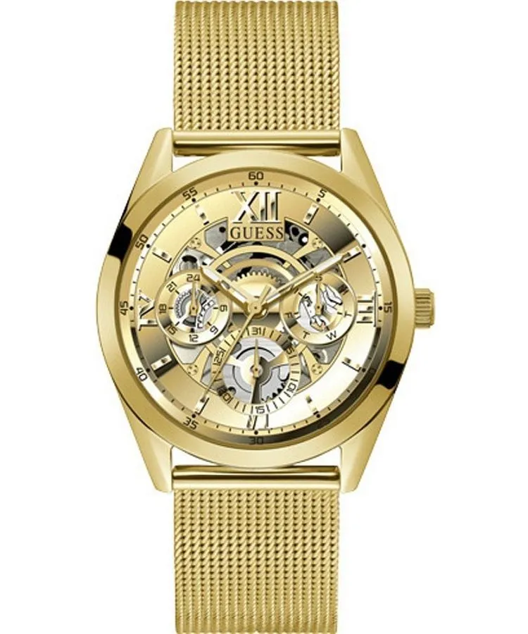 Orologio da Uomo Guess Dress Tailor Skeleton GW0368G2