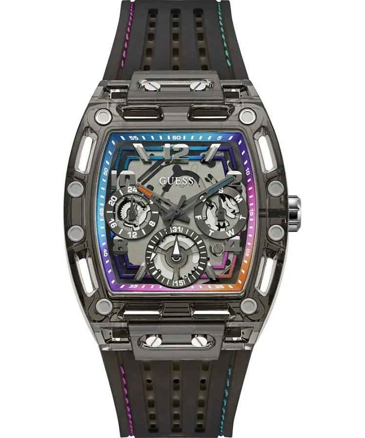 Orologio da Uomo Guess Trend Phoenix Skeleton GW0499G14