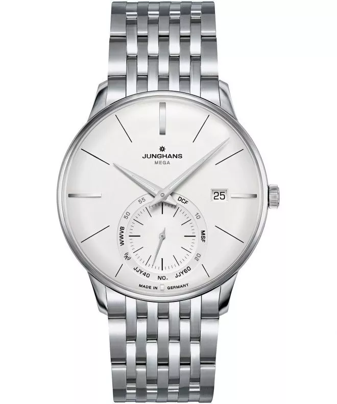 Orologio da Uomo Junghans Meister MEGA Kleine Sekunde Radio Controlled 058/4900.46