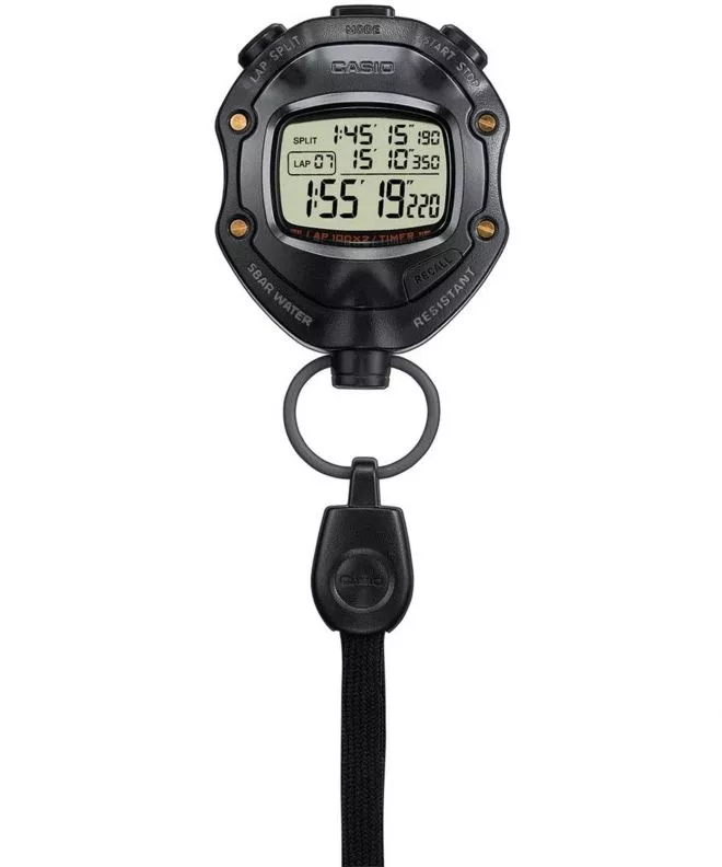 Orologio da Tasca Casio Digital Black Stopwatch HS-80TW-1EF