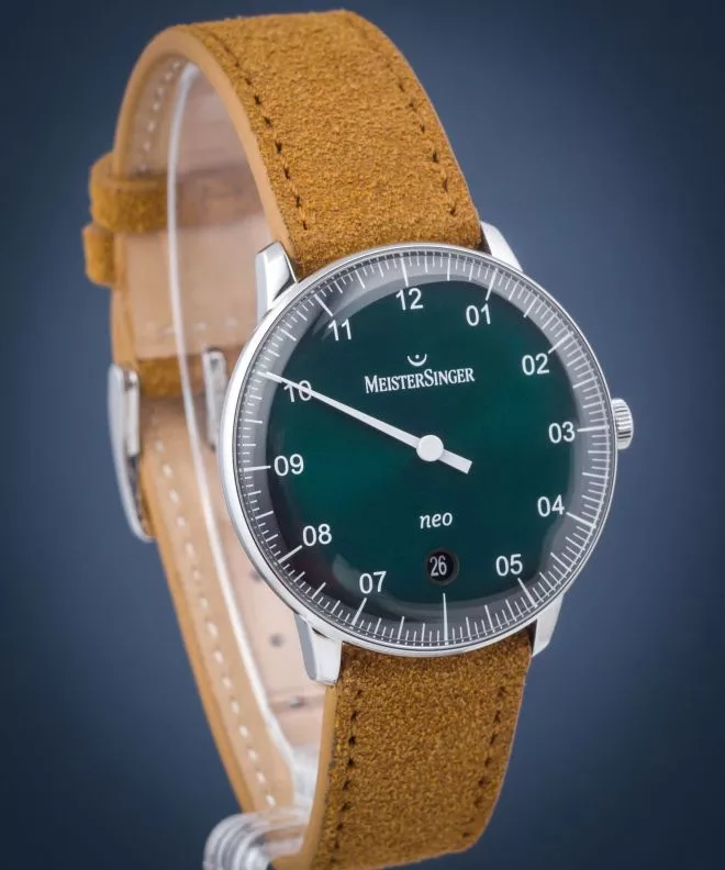 Orologio Unisex Meistersinger Neo Sunburst Green NE919D