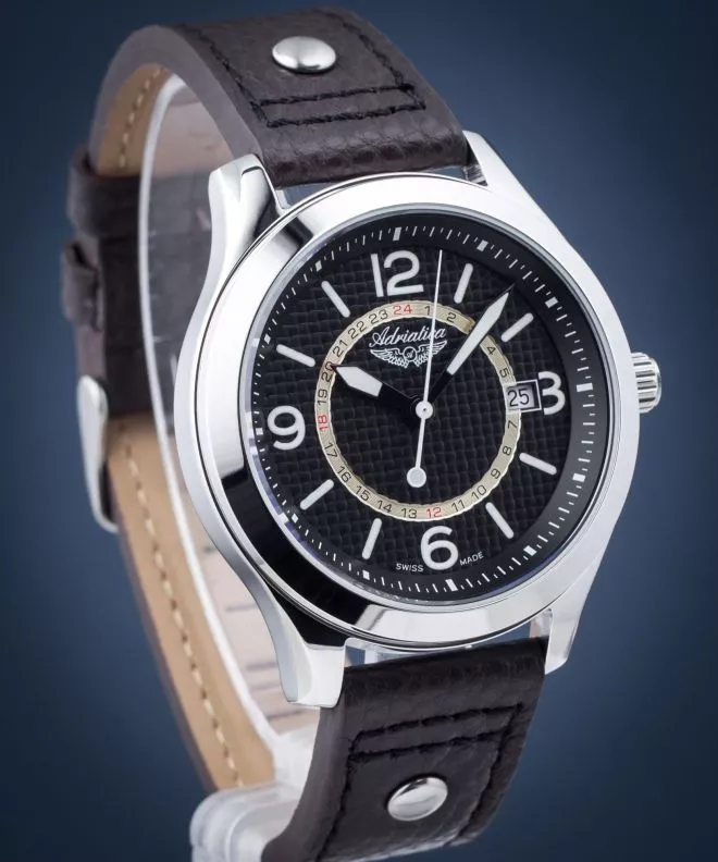 Orologio da Uomo Adriatica Aviator A8312.5B24Q