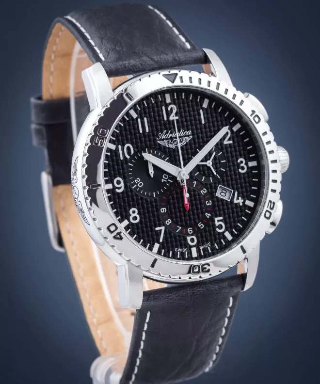 Orologio da Uomo Adriatica Aviator Chrono A1088.5224CH