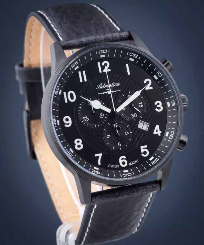 Orologio da Uomo Adriatica Aviator Chronograph A1076.B224CHXL