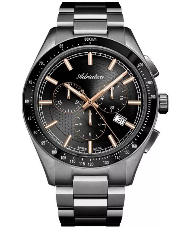 Orologio da Uomo Adriatica Classic Chronograph A8245.S1R6CH