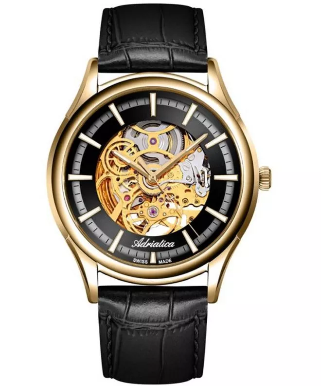 Orologio da Uomo Adriatica Classic Skeleton Automatic A2804.1214AS