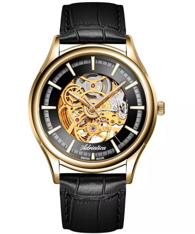 Orologio da Uomo Adriatica Classic Skeleton Automatic A2804.1B16AS