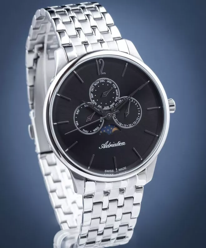 Orologio da Uomo Adriatica Moon Phase A8269.5156QF