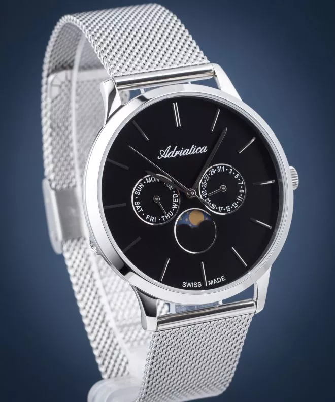 Orologio da Uomo Adriatica Moonphase A1274.5114QF