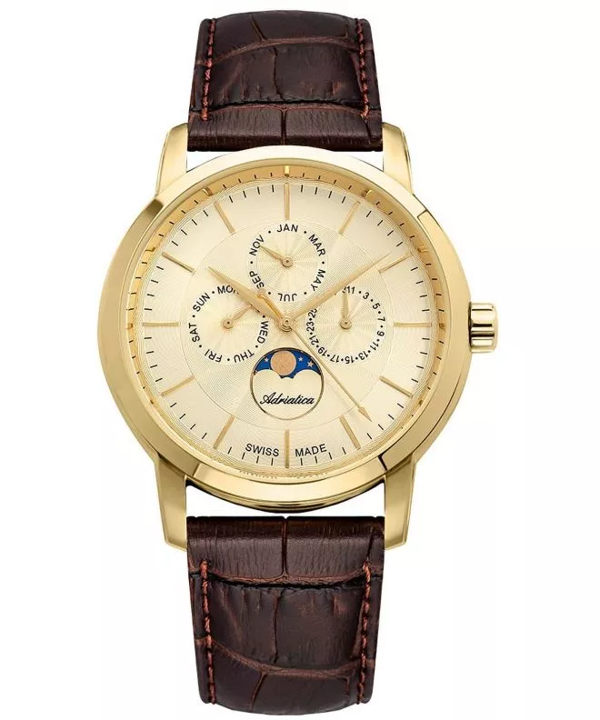 Orologio da Uomo Adriatica Moonphase A8134.1211QF