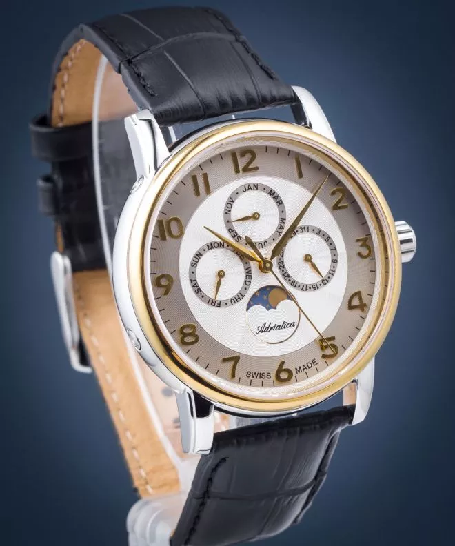Orologio da Uomo Adriatica Moonphase A8274.2223QF