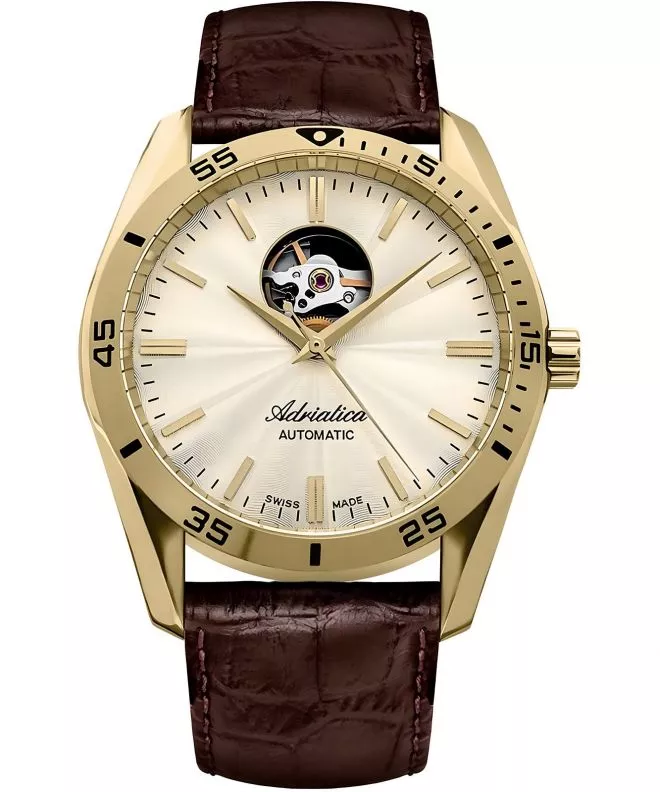 Orologio da Uomo Adriatica Open Heart Automatic A8202.1B11AO
