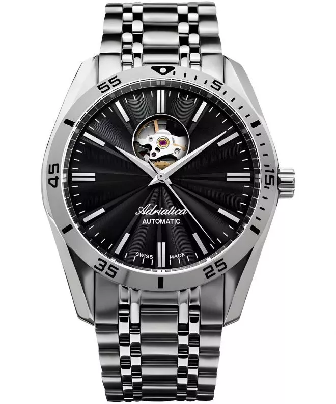 Orologio da Uomo Adriatica Open Heart Automatic A8202.5114AO