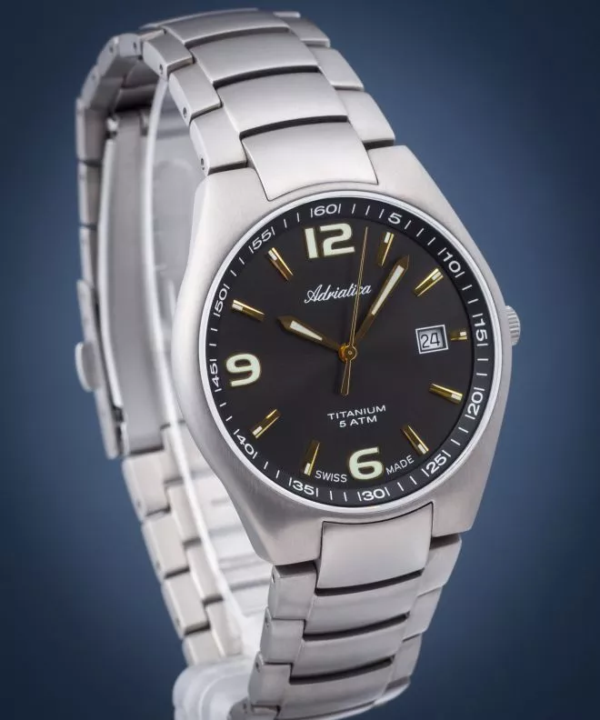 Orologio da Uomo Adriatica Titanium A1069.41G6Q