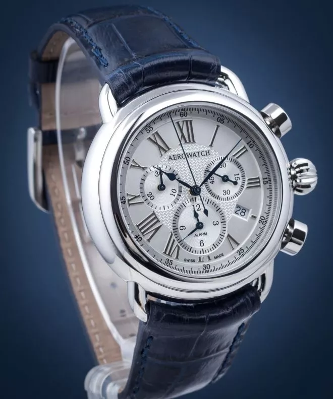 Orologio da Uomo Aerowatch 1942 Alarm Clock 85939-AA09