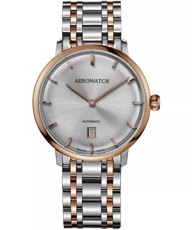 Orologio da Uomo Aerowatch Heritage Slim Automatic 67975-BI01-M