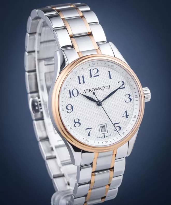 Orologio da Uomo Aerowatch Les Grandes Classiques Automatique 42979-BI01-M