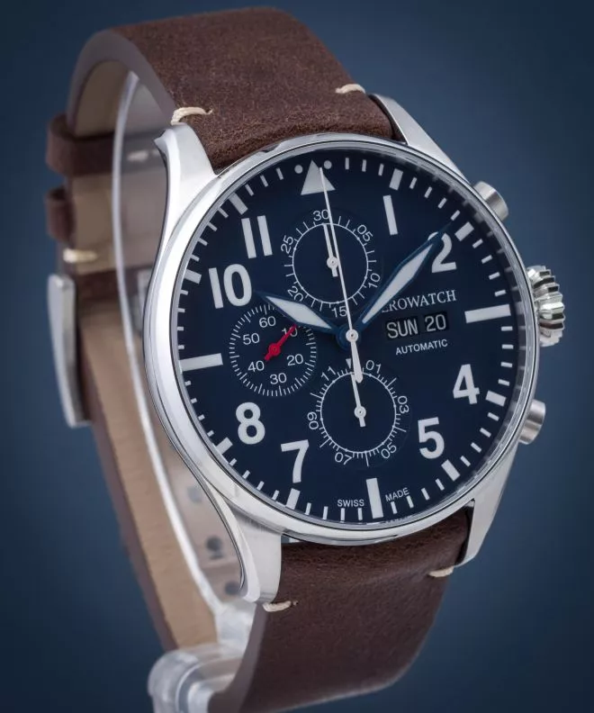 Orologio da Uomo Aerowatch Les Grandes Classiques Chronograph Automatic 61989-AA05