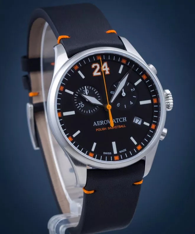 Orologio da Uomo Aerowatch Les Grandes Classiques Limited Edition 79990-AA06-BAS