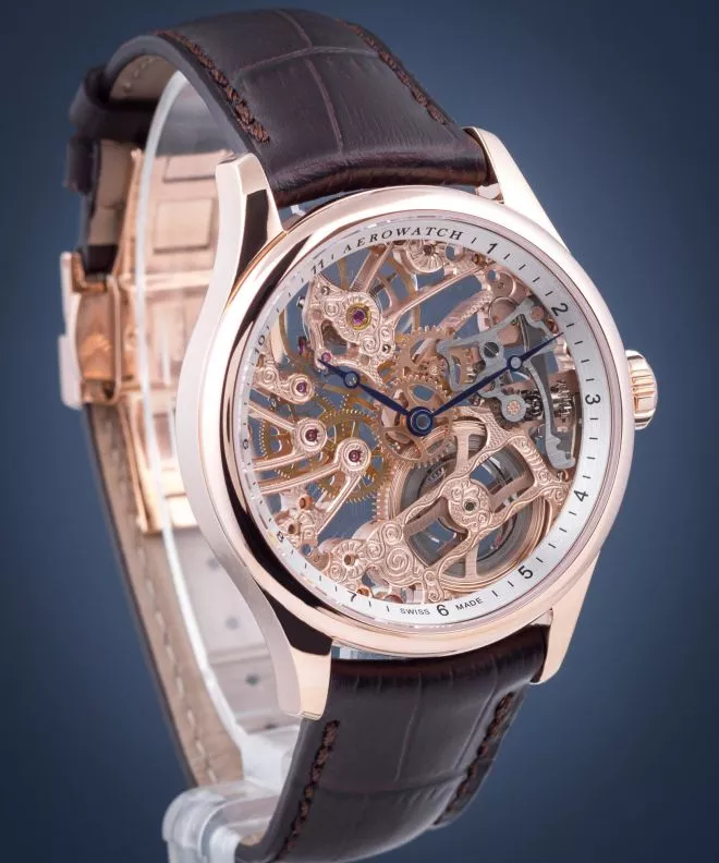 Orologio da Uomo Aerowatch Renaissance Skeleton Classic 50981-R101