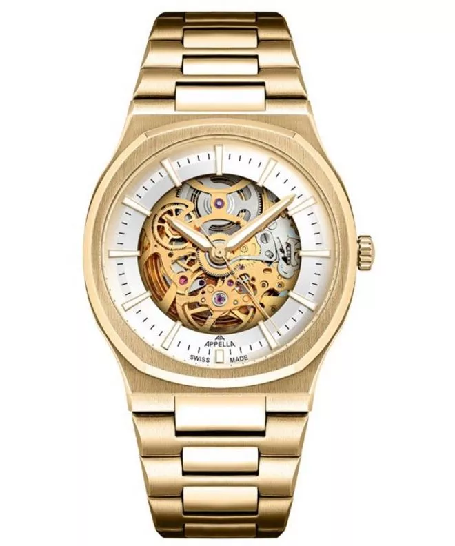 Orologio da Uomo Appella Classic Skeleton Automatic L12006.1113AS