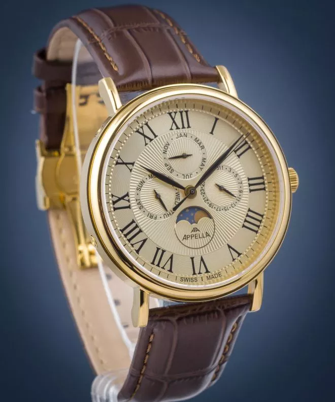 Orologio da Uomo Appella Moonphase L70004.1B31QF