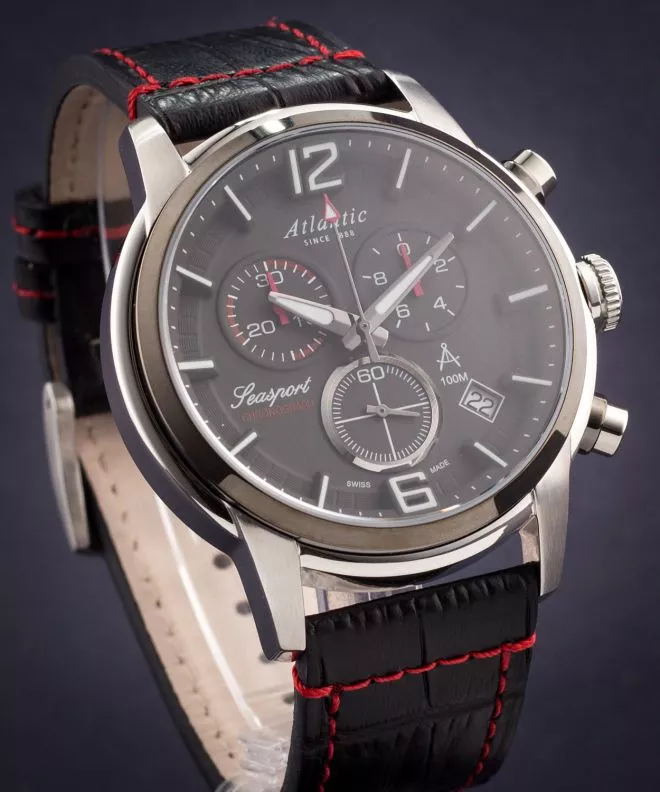 Orologio da Uomo Atlantic Seasport Chronograph 87461.42.45