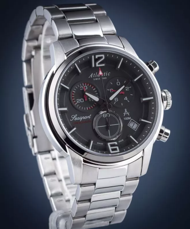 Orologio da Uomo Atlantic Seasport Chronograph 87466.42.45