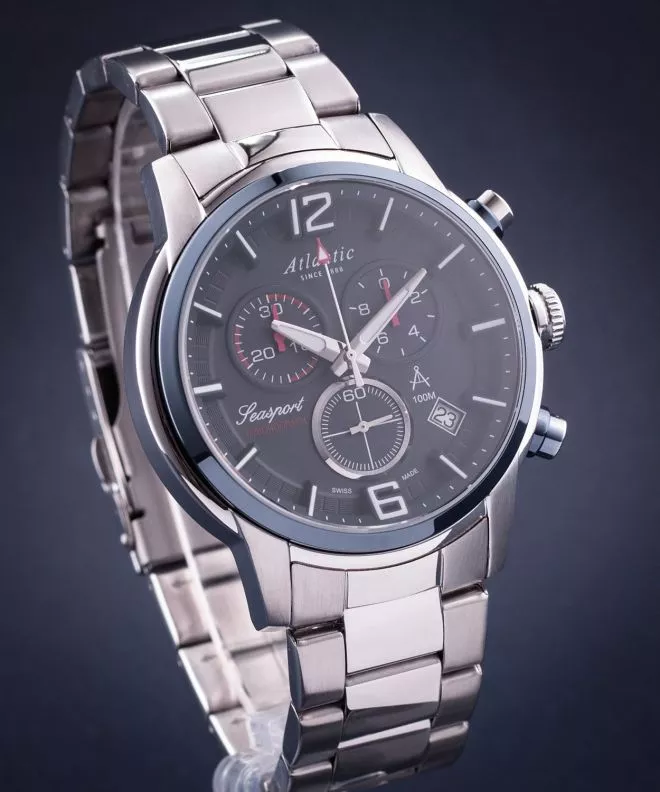 Orologio da Uomo Atlantic Seasport Chronograph 87466.47.55