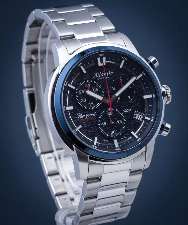 Orologio da Uomo Atlantic Seasport Chronograph 87466.47.51