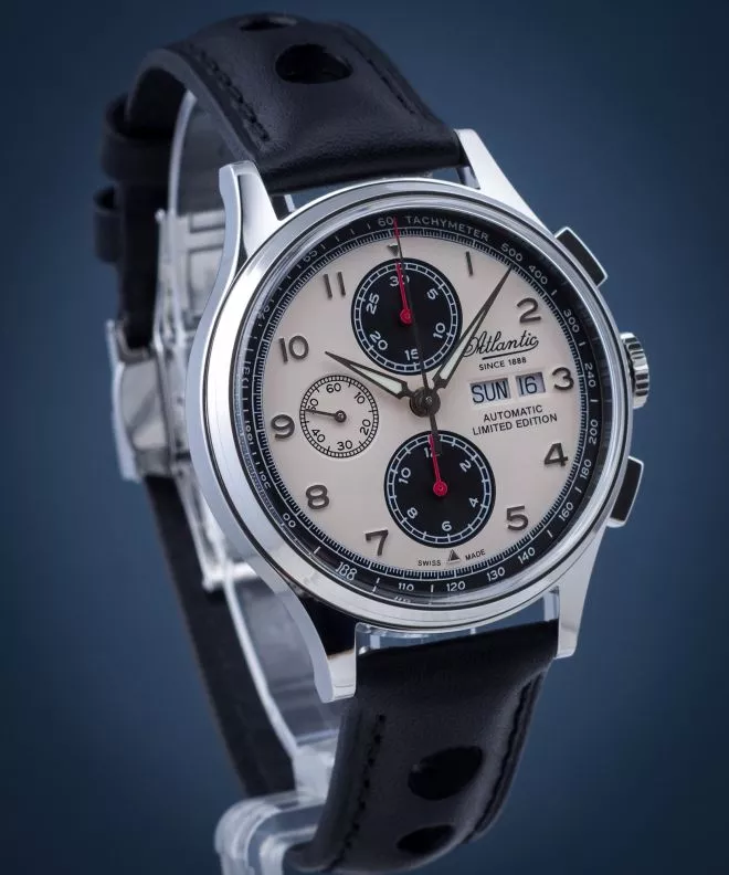 Orologio da Uomo Atlantic Worldmaster Chronograph Valjoux Automatic Limited Edition 55852.41.93