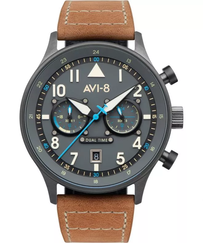 Orologio da Uomo AVI-8 Hawker Hurricane Carey Dual Time Orissa AV-4088-04