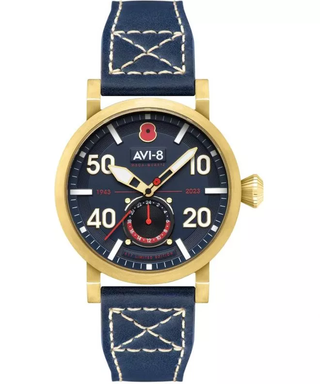 Orologio da Uomo AVI-8 Midnight Dambuster Anniversary Royal British Legion Limited Edition AV-4108-RBL-03