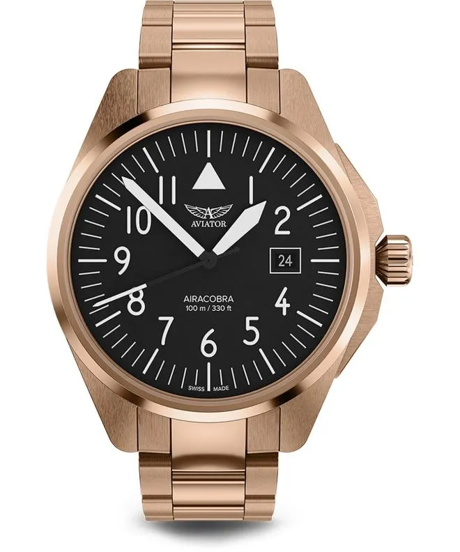 Orologio da Uomo Aviator Airacobra 43 Type A V.1.38.2.315.5