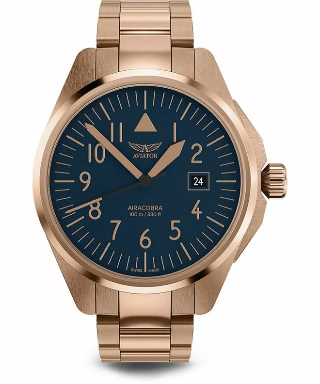 Orologio da Uomo Aviator Airacobra 43 Type A V.1.38.2.318.5
