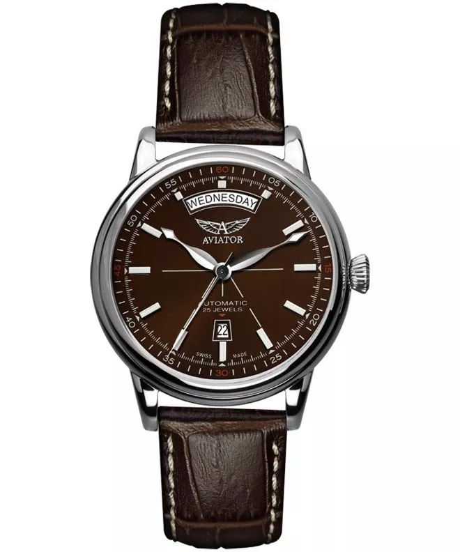 Orologio da Uomo Aviator Douglas Day-Date Automatic Limited Edition V.3.20.0.140.4