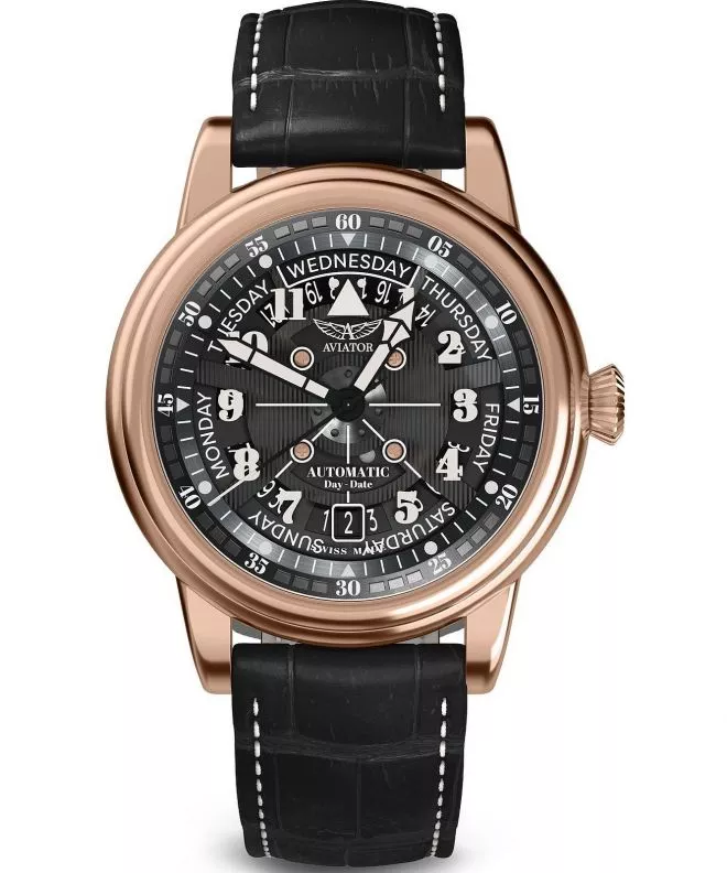 Orologio da Uomo Aviator Douglas Day-Date Meca 41 V.3.36.2.285.4