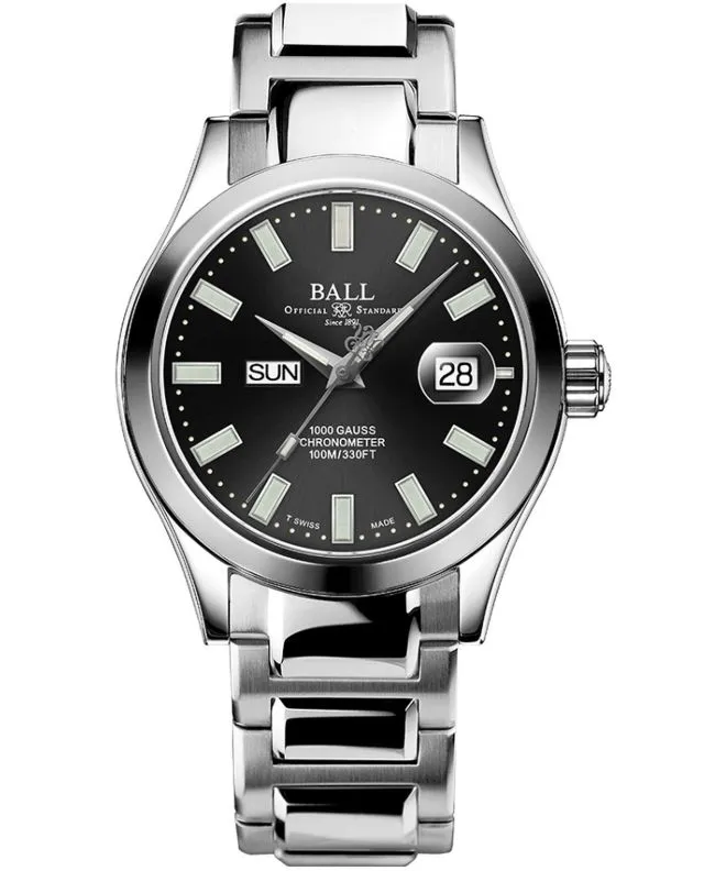 Orologio da Uomo Ball Engineer III Marvelight Chronometer Day-Date Automatic Limited Edition NM9036C-S1C-BK