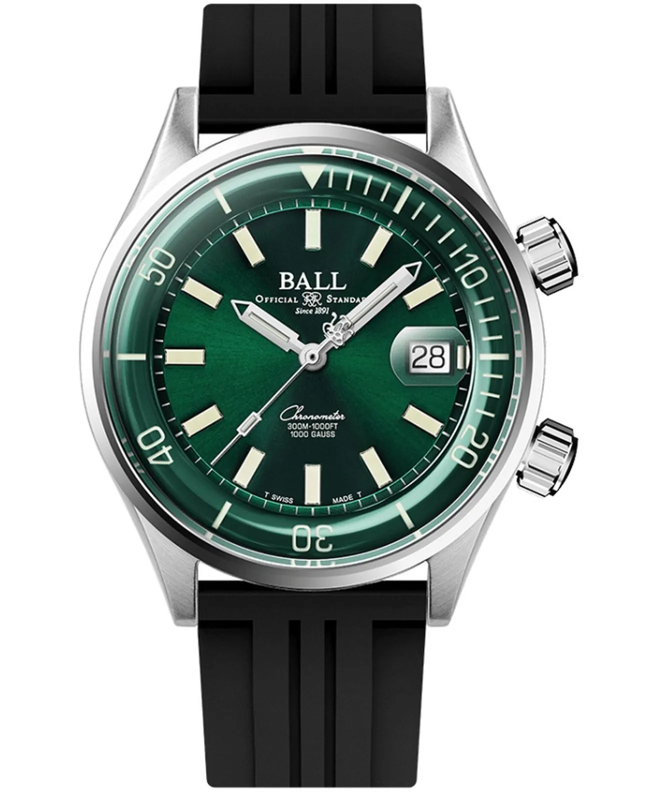 Orologio da Uomo Ball Engineer Master II Diver Chronometer Automatic Limited Edition DM2280A-P1C-GR