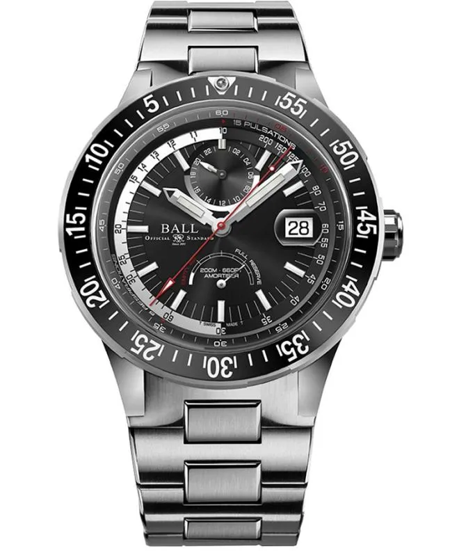 Orologio da Uomo Ball Roadmaster First Responder With Rotor-Lock 41 mm Automatic Limited Edition GM3180B-S2-BK