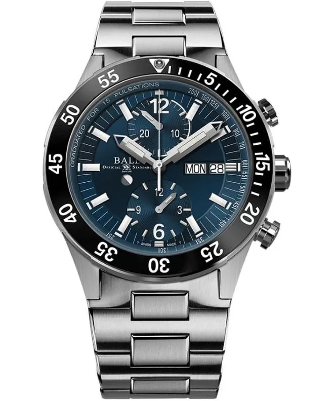 Orologio da Uomo Ball Roadmaster Rescue Chronograph Chronograph Limited Edition DC3030C-S-BE