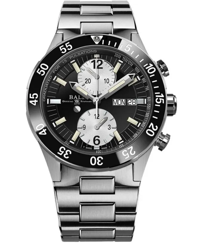 Orologio da Uomo Ball Roadmaster Rescue Chronograph Chronograph Limited Edition DC3030C-S-BKWH