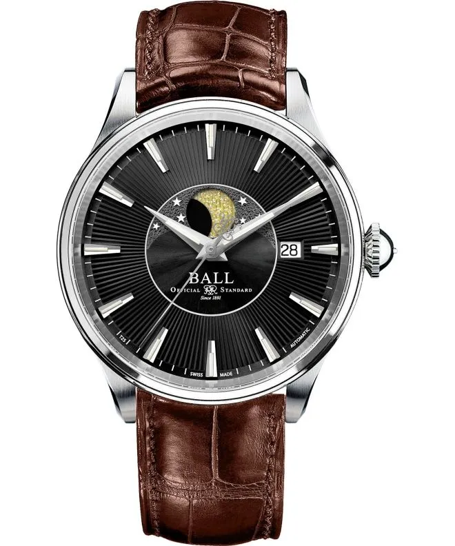 Orologio da Uomo Ball Trainmaster Moon Phase Automatic NM3082D-LLJ-BK