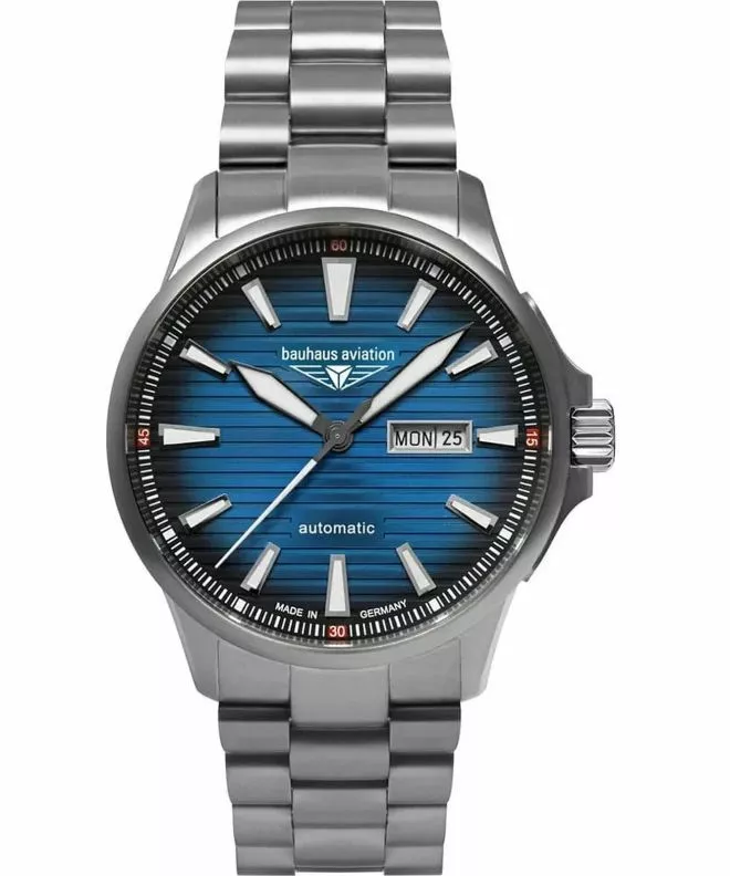 Orologio da Uomo Bauhaus Aviation Titanium Automatic 2862M-3