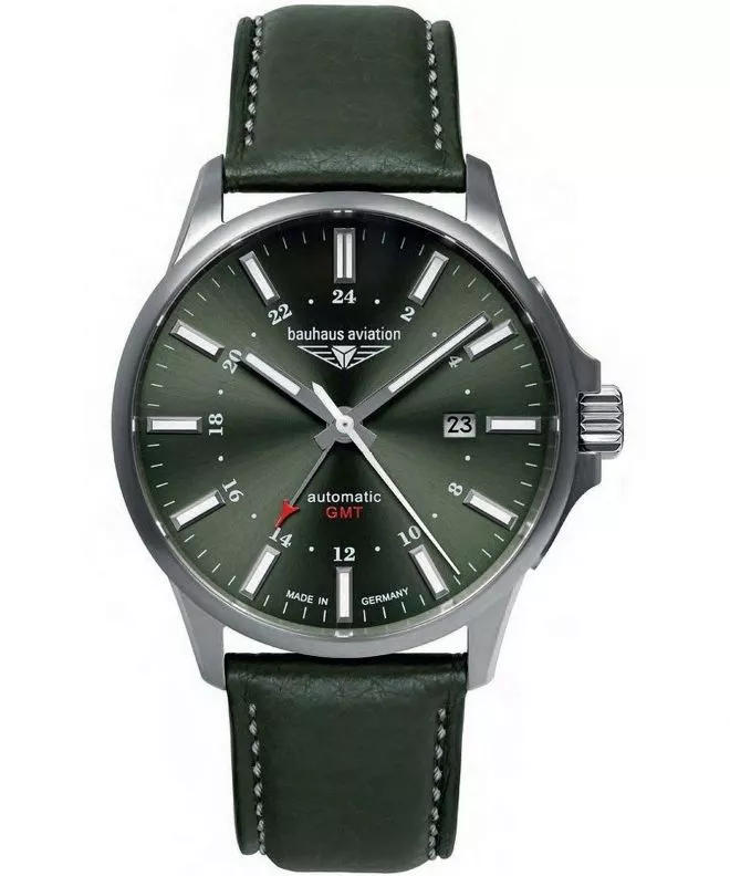 Orologio da Uomo Bauhaus Aviation Titanium Automatic GMT 2868-4