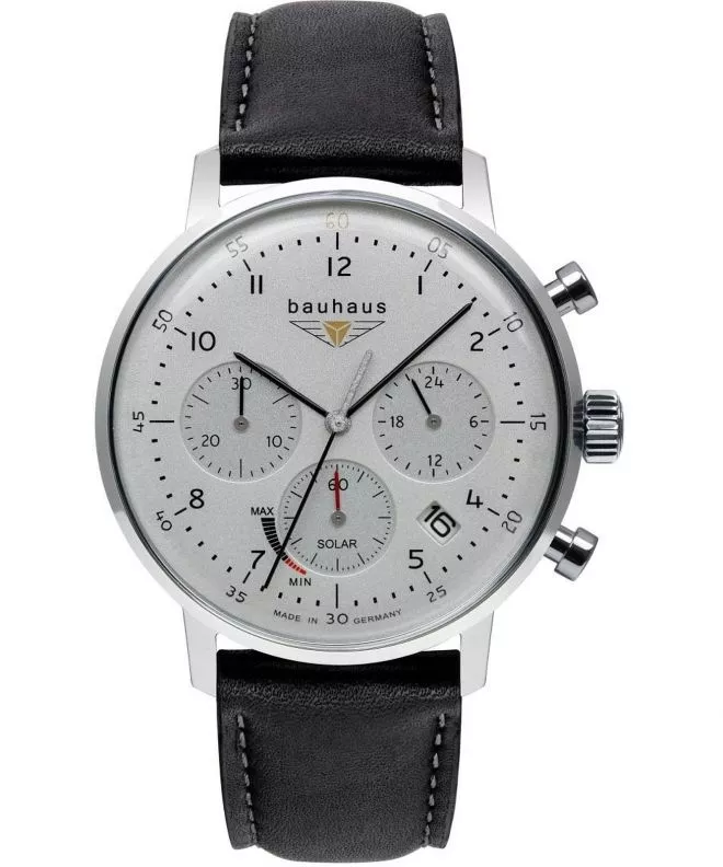 Orologio da Uomo Bauhaus Classic Power Reserve Solar Chronograph 2086-1