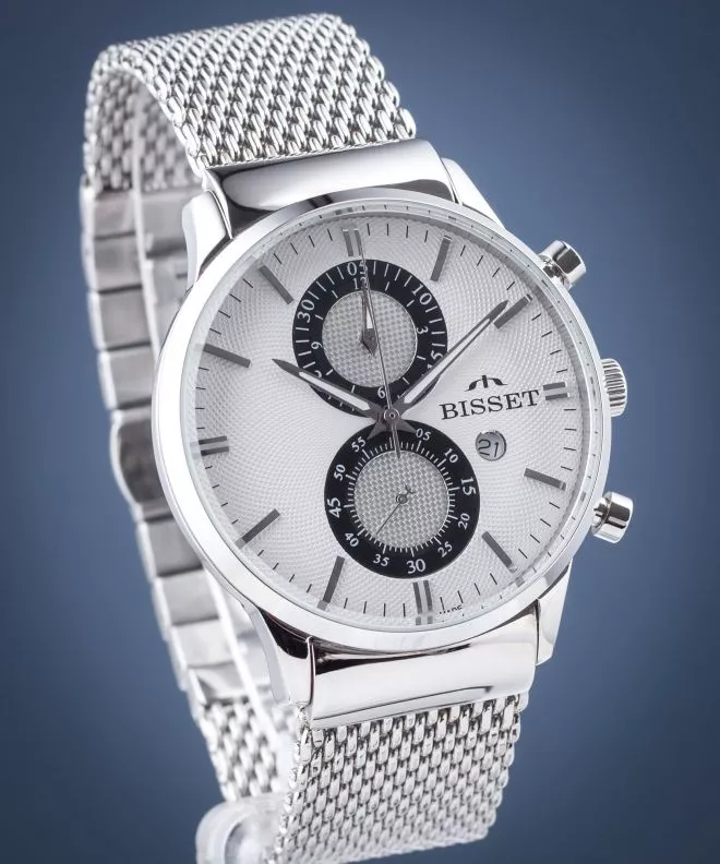 Orologio da Uomo Bisset Chrono Outlet BSDD88SISB05AX-outlet
