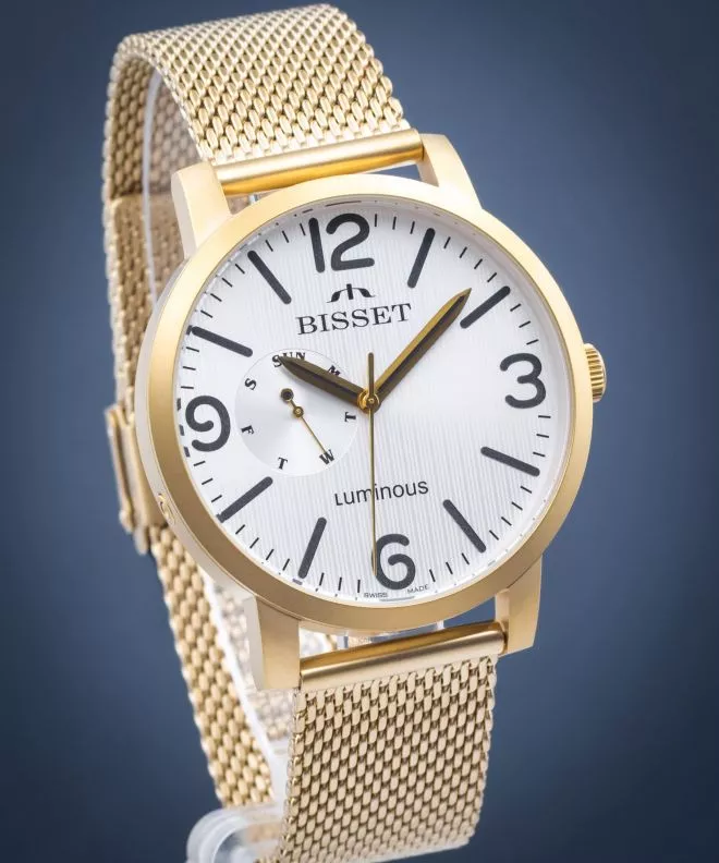 Orologio da Uomo Bisset Luminous BSDE72GMSX03AX