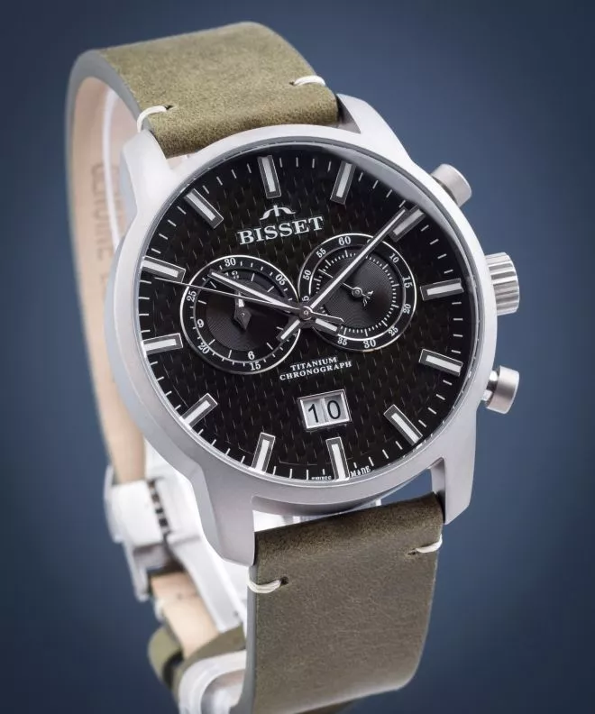 Orologio da Uomo Bisset Titanium Chronograph BSCF19DINX05AX